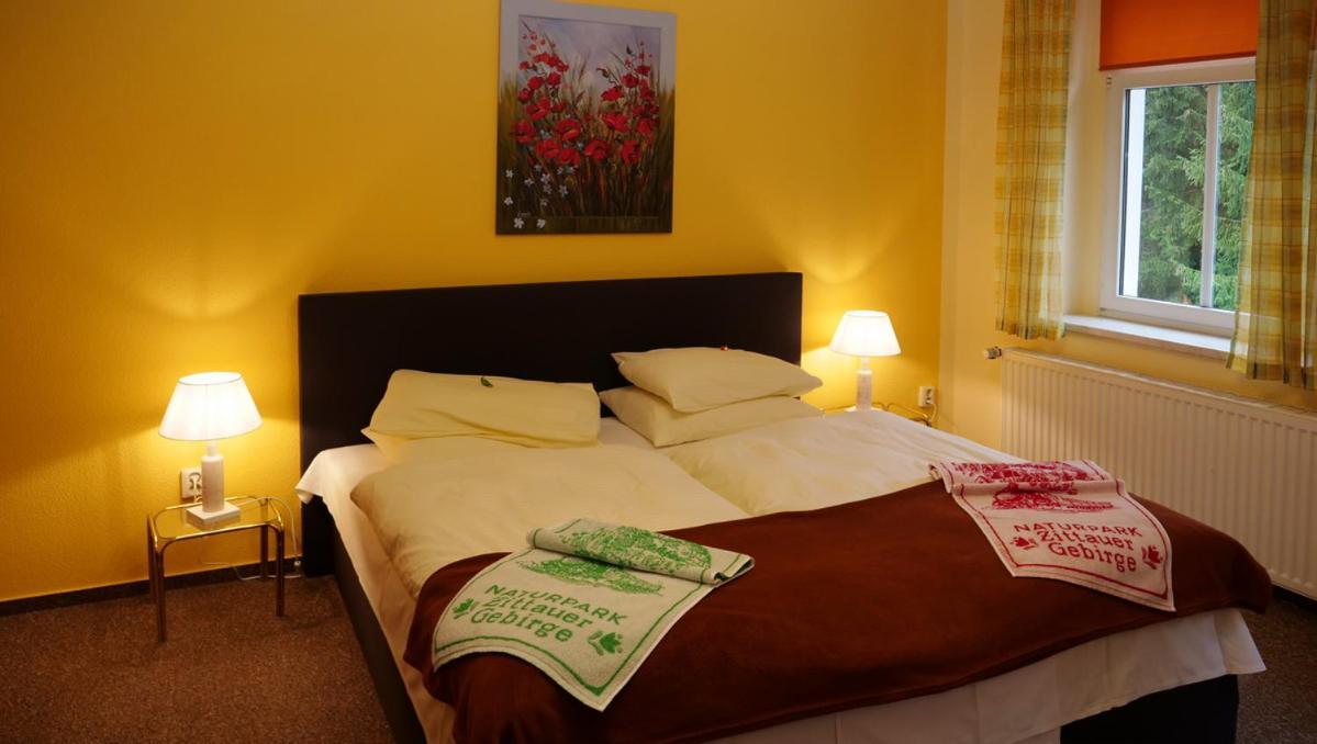 Pension Jeschkenblick Luftkurort Luckendorf Bagian luar foto